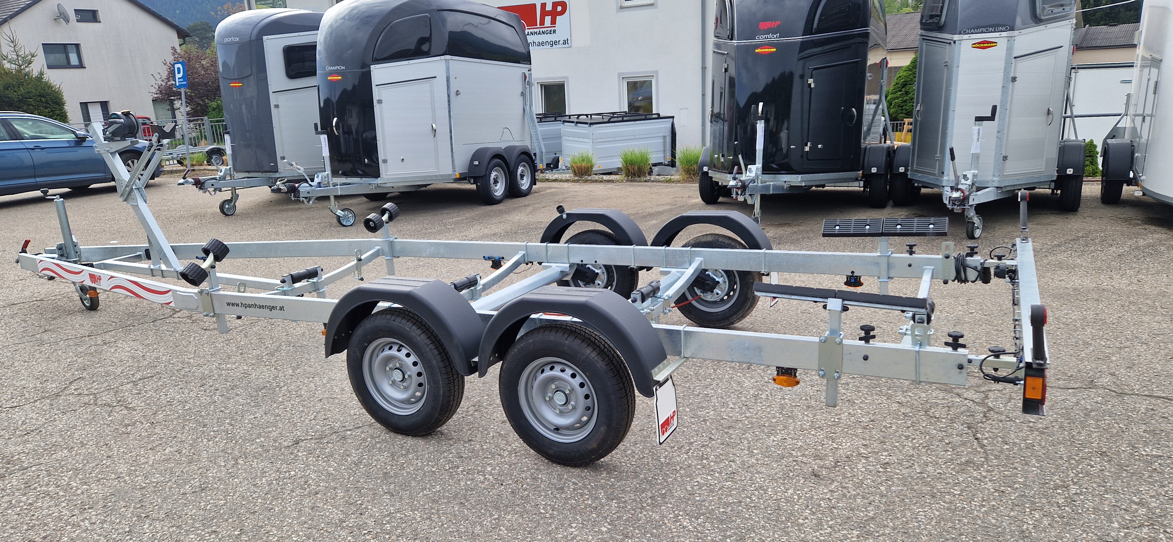 Bootsanhänger, Bootstrailer, Motorbootanhänger HP 2500 BA-R für Motorboote bis 8 m
